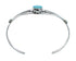Sterling Silver And Turquoise Navajo Cuff Bracelet AX127658